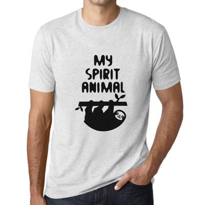 Homme T-shirt Graphique Sloth Is My Spirit Animal