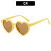 Fashion Heart Shaped Children Sunglasses Classic Cute Summer Sunglasses Girls Boys Sun Glasses UV400 Eyewear Baby Shade Glasses