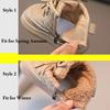 Plaid Autumn Baby Girl Shoes Boys Ankle Boots Flexible Thick Bottom Children Snow Boots  Kids Winter Shoe G06253