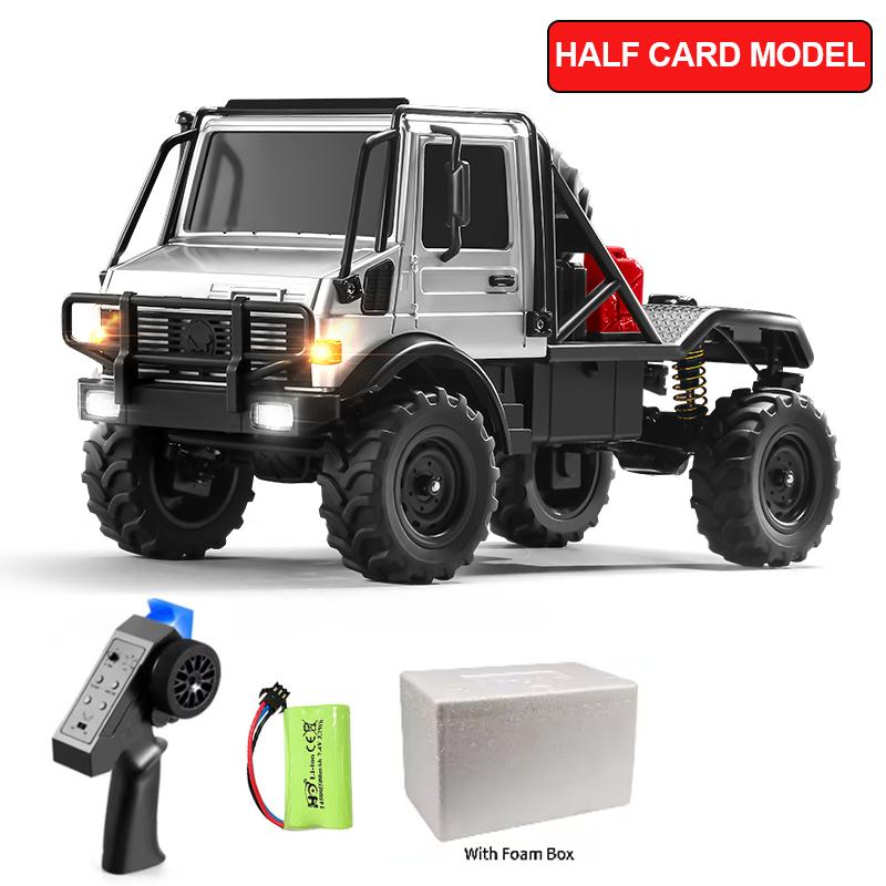 MN333 Auto RC 1/18 Mezza Carta Trazione Integrale Acceleratore Sterzo Completamente Proporzionali Veicolo Giocattolo Scalata Fuoristrada 4WD Regalo Ragazzo