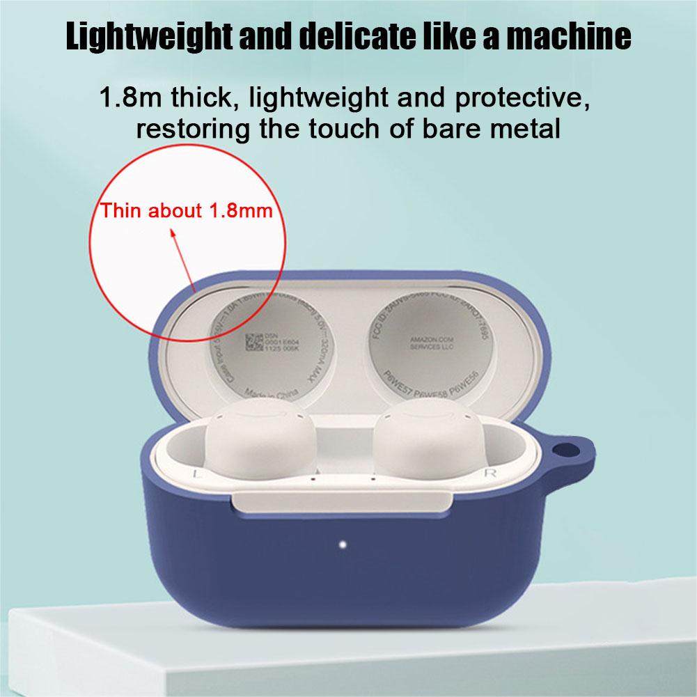 

For Amazon Echo Buds 2 Case Color Earphone Cover Sof Accessories Silicone Hearphone Funda N7N9