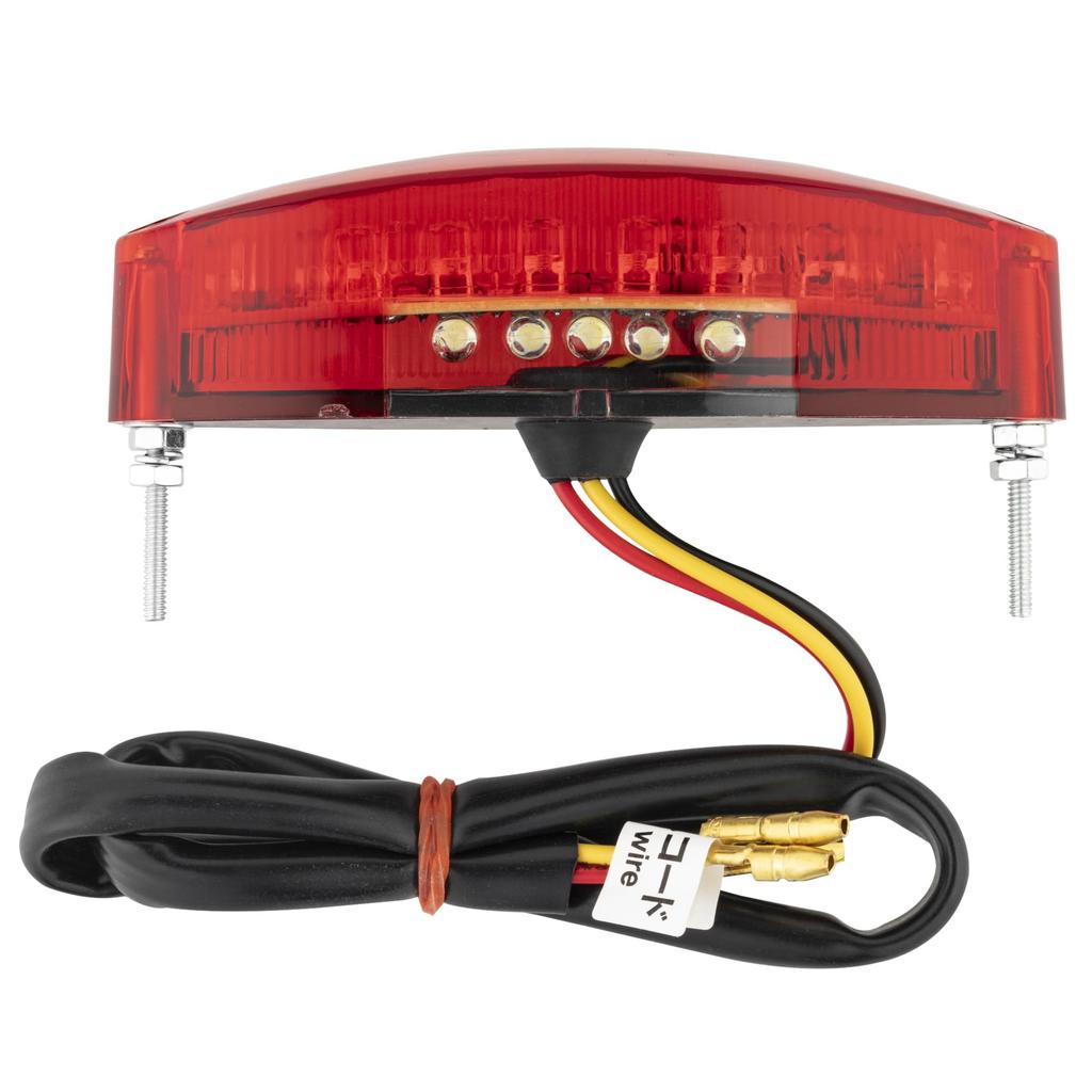 Kijima 218-3109 Motorcycle Parts Tail Lamp ASSY Slim Cat Eye LED Red