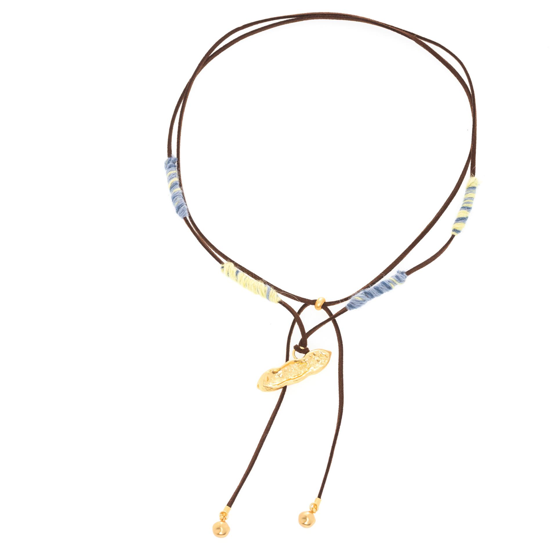 Vintage Niche Handmade Beaded Adjustable Pod Pendant Jewelry Necklace Accessories Women S Light Luxury Jewelry
