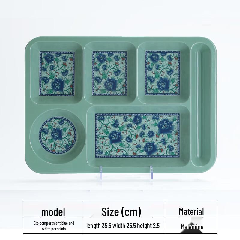 

Ru Han Melamine Four-Compartment Tray