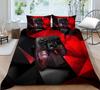 3D Luxury Bedding Set Children's Game Mouse Pattern Quilt Cover and Pillowcase 2 or 3 Full-size Washable Comfortable Bedding