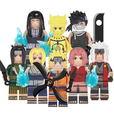 Auf Lager Naruto Minifiguren Lego Bausteine ​​Spielzeug für Kinder