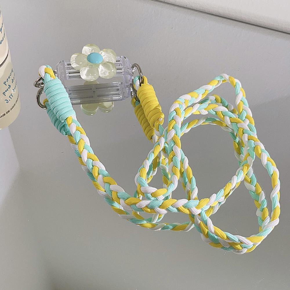 

Universal Cell Phone Lanyard Strap Anti-lost Flower Back Clip Phone Lanyard Mobile Phone Case style 2