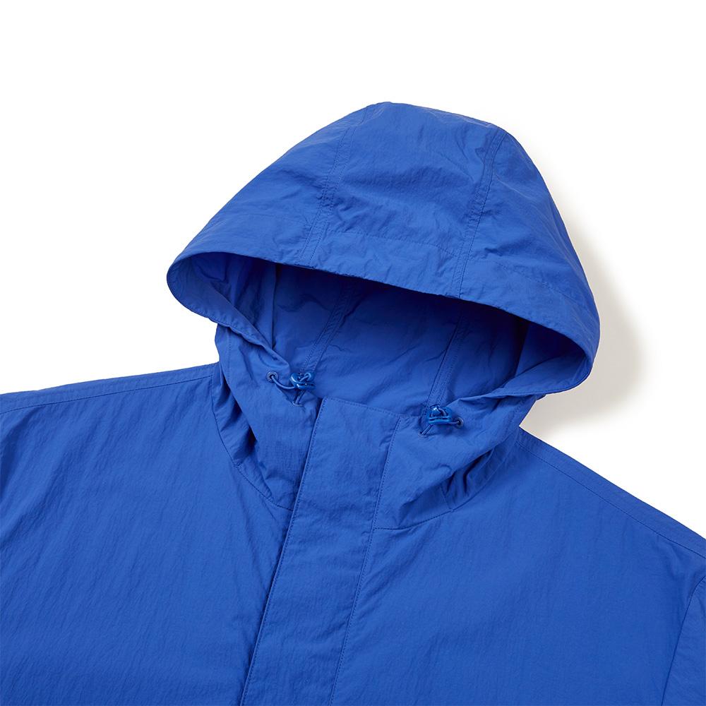 [Snowpeak] Taslan Woven Vivid Short-Sleeve Anorak Royal Blue (S24MMLAN56)