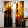 Game Cool Boy Luxury Cartoon Animation Window Curtains For Living Room Bedroom Bathroom Kicthen Door Home Decor On Sale 2Pieces