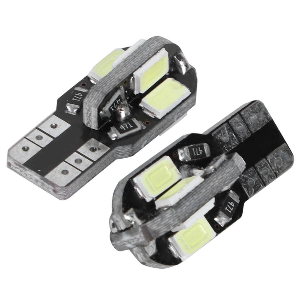 20pcs 8LED Car Side Wedge Light Bulb for Canbus T10 194 168 W5W 5730