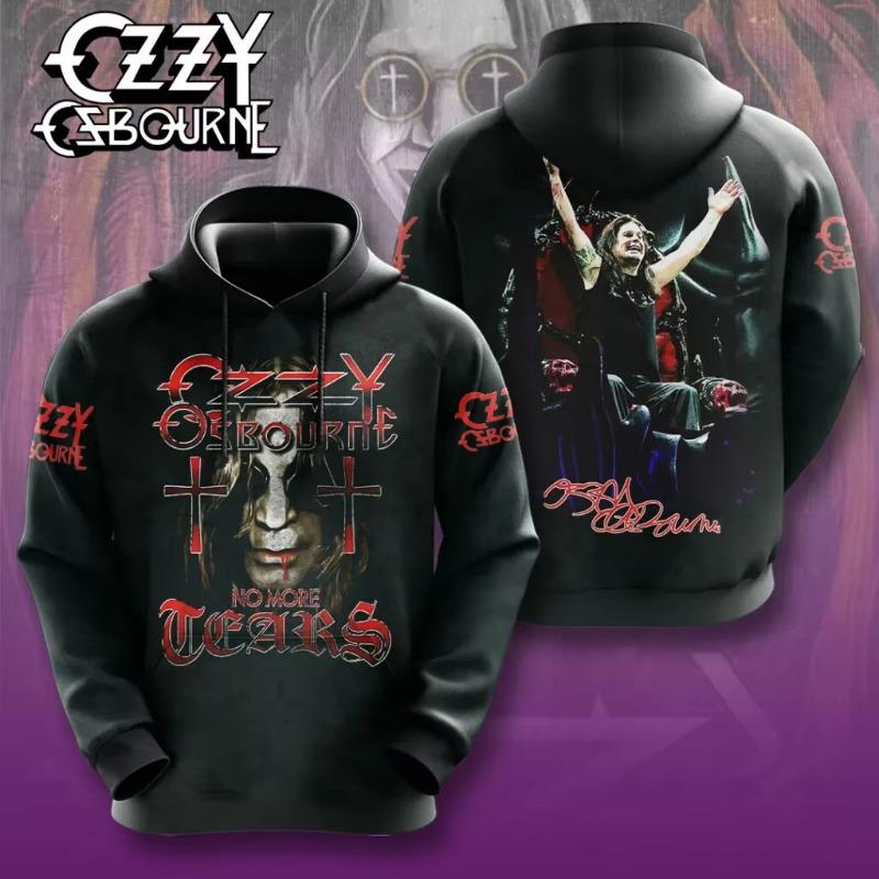 Men's Hoodie New Rock Ozzy Osbourne Band 3d Print Hoodies Men Women Fashion Street Hoodie Sweatshirt Women Coat Hip Hop Sudadera
