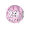 New Sterling Silver Rose Girl Boy Pink Sparkle Spacer Clip bead For Original  Bracelet Charm Jewelry For Women