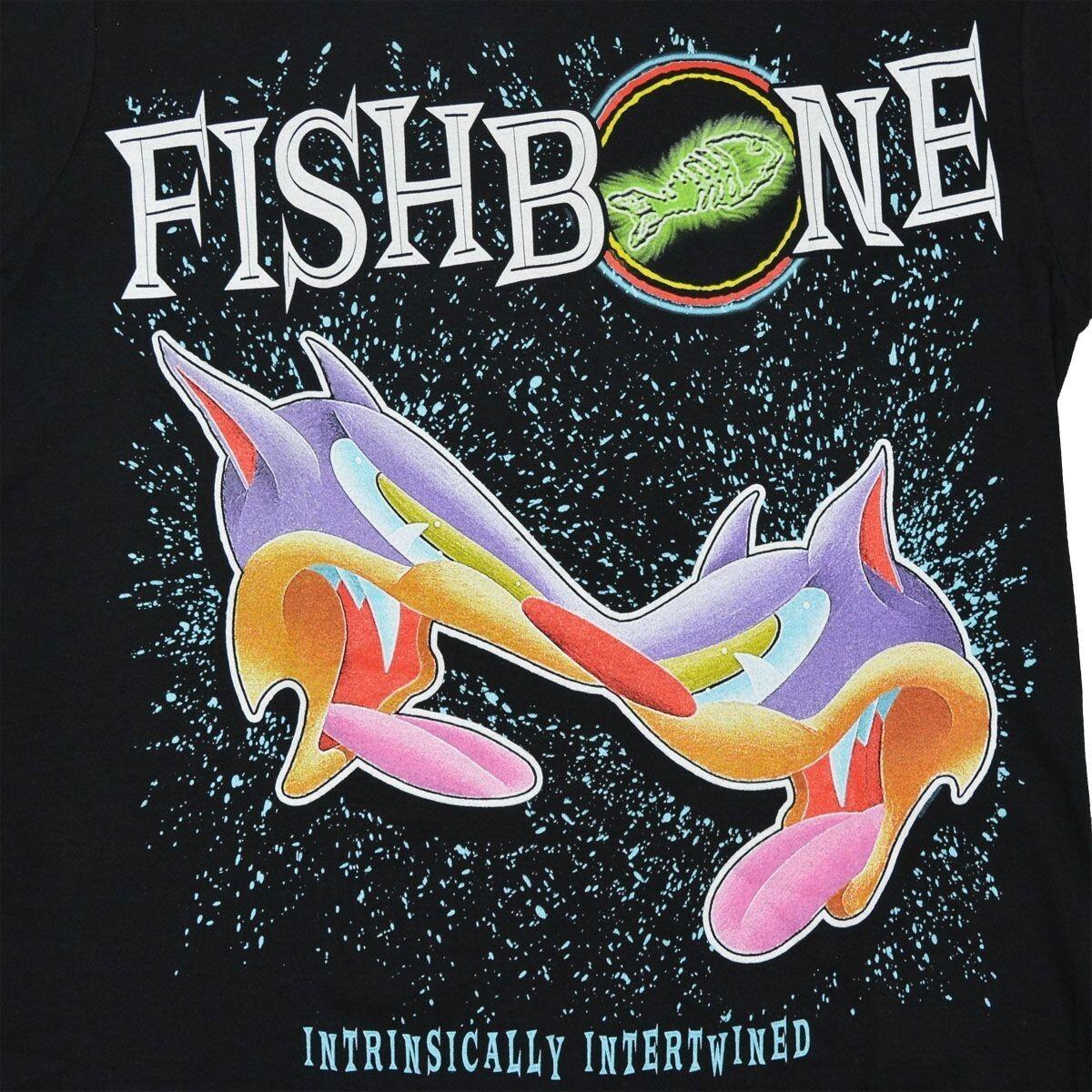 FISHBONE Band Intrinsically Intertwined T Shirt Black Uniex S-5XL EM0695 L