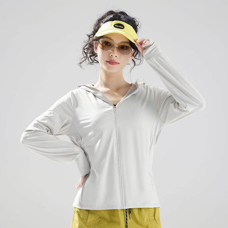 In Stock: Spring/Summer Ice Silk UV Protection Clothing - Comfortable, Breathable, Versatile