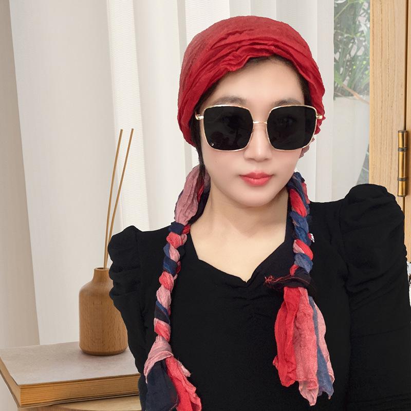 Vielseitiges gerüschtes Stirnband für Mädchen - Modischer Outdoor-Herbst/Winter-Halswärmer