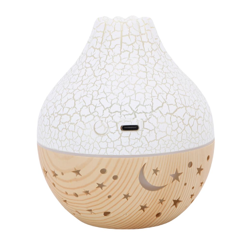 Difuzér Zvlhčovač Luminous Hallow USB Aromaterapeutický Difuzér Tichý Automatické Vypnutí pro Domácí Lázně
