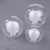 Kugel in Kugel G9 Globus Glasschirm Ersatz Klar Weiß D80Mm D100Mm D120Mm Fassungsöffnung Lampenschirm G9 Abdeckung
