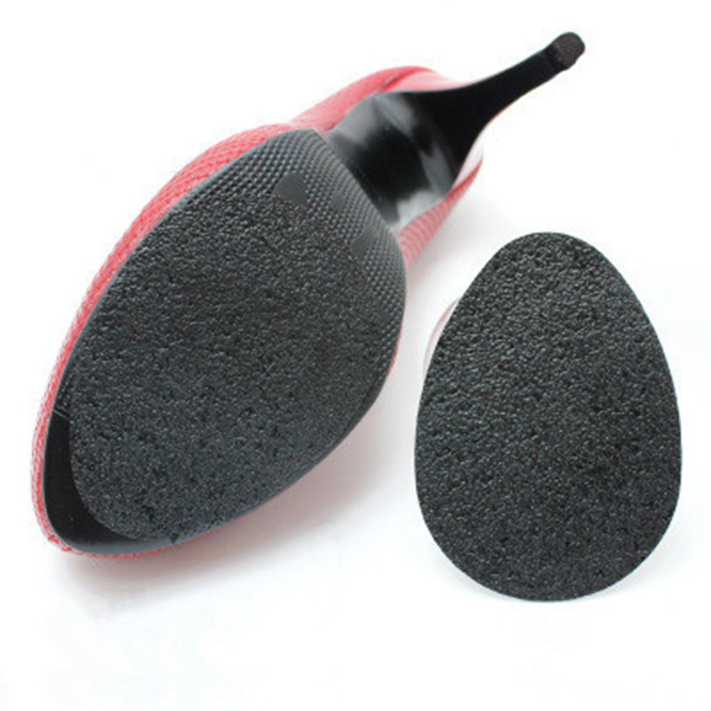 1 Pair Anti-Slip Self-Adhesive Shoes Insole Grip Non-Slip Cushion Pads Rubber Forefoot High Heels Sticker
