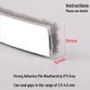 Dinggu Self-Adhesive Weatherstrip: 5m/10m Sliding Door and Window Seal, Dustproof, Anti-Collision, Mosquito Proof.