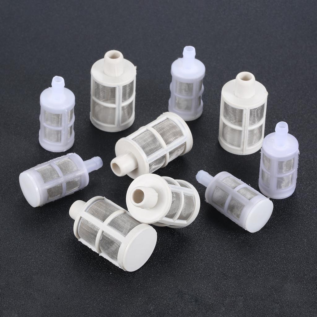 5Pcs Stainless steel Water Pump Mini Filter 8mm 12mm Water Clean Screen Filter Garden Micro Irrigation Protect Hose Mesh Filter