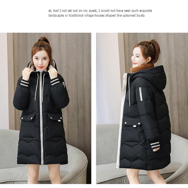 Cheap Down Jackets Female Winter Coat Women's Parkas Hooded Warm Winter Jacket Coat Cotton