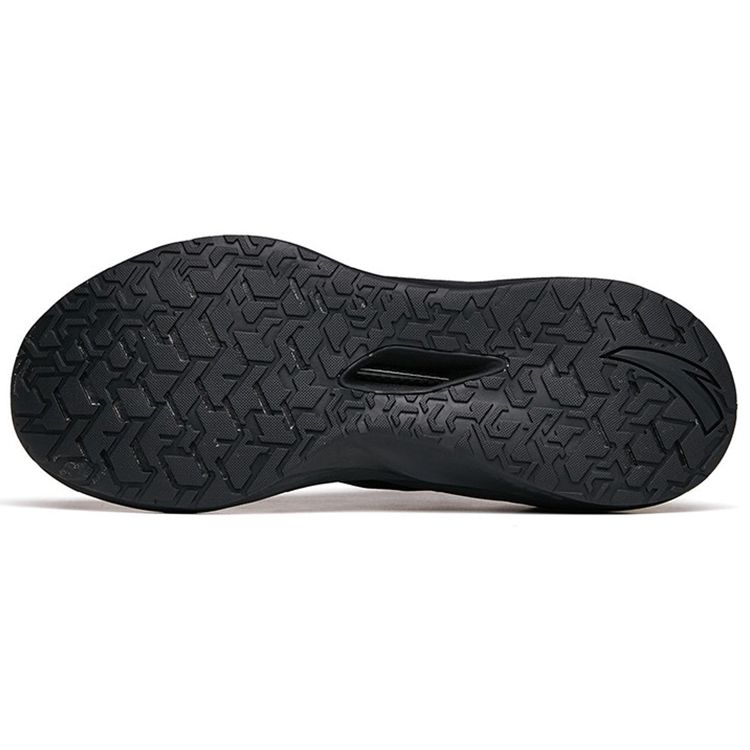 Anta 2.0 Half Marathon Durable Breathable Low-Top Running Shoes Men sneaker Black Gold 112215586-6