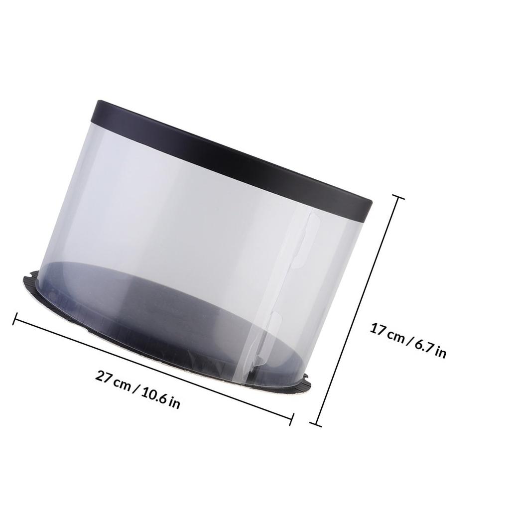 1Pcs Cake Box Paper Lid Plastic Safe Environment Friendly Wedding Cake Packaging Party Cookies Boxes Cookie Cakes Packing Box