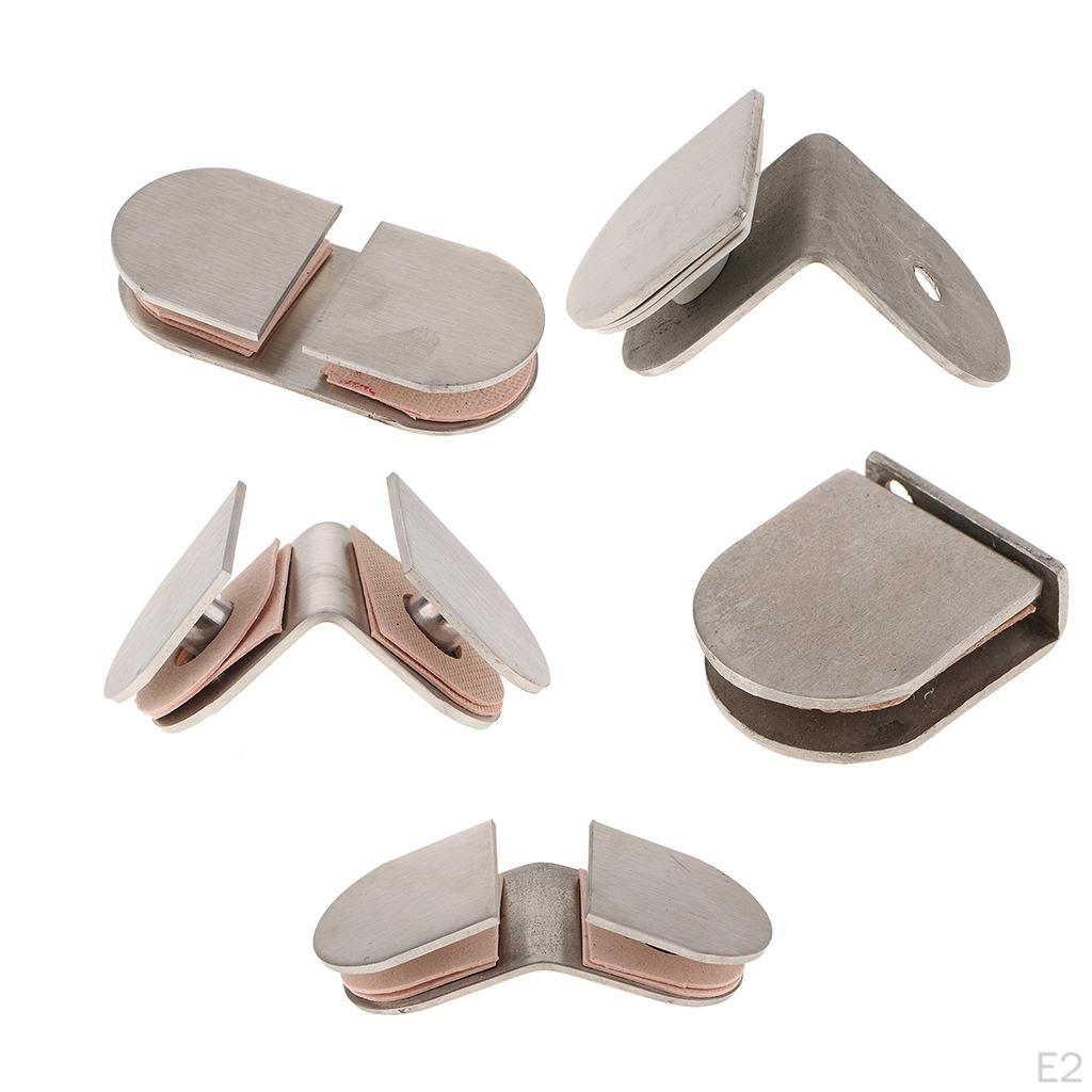 Durable Shelf Bracket Stainless Steel Clip and Clamp