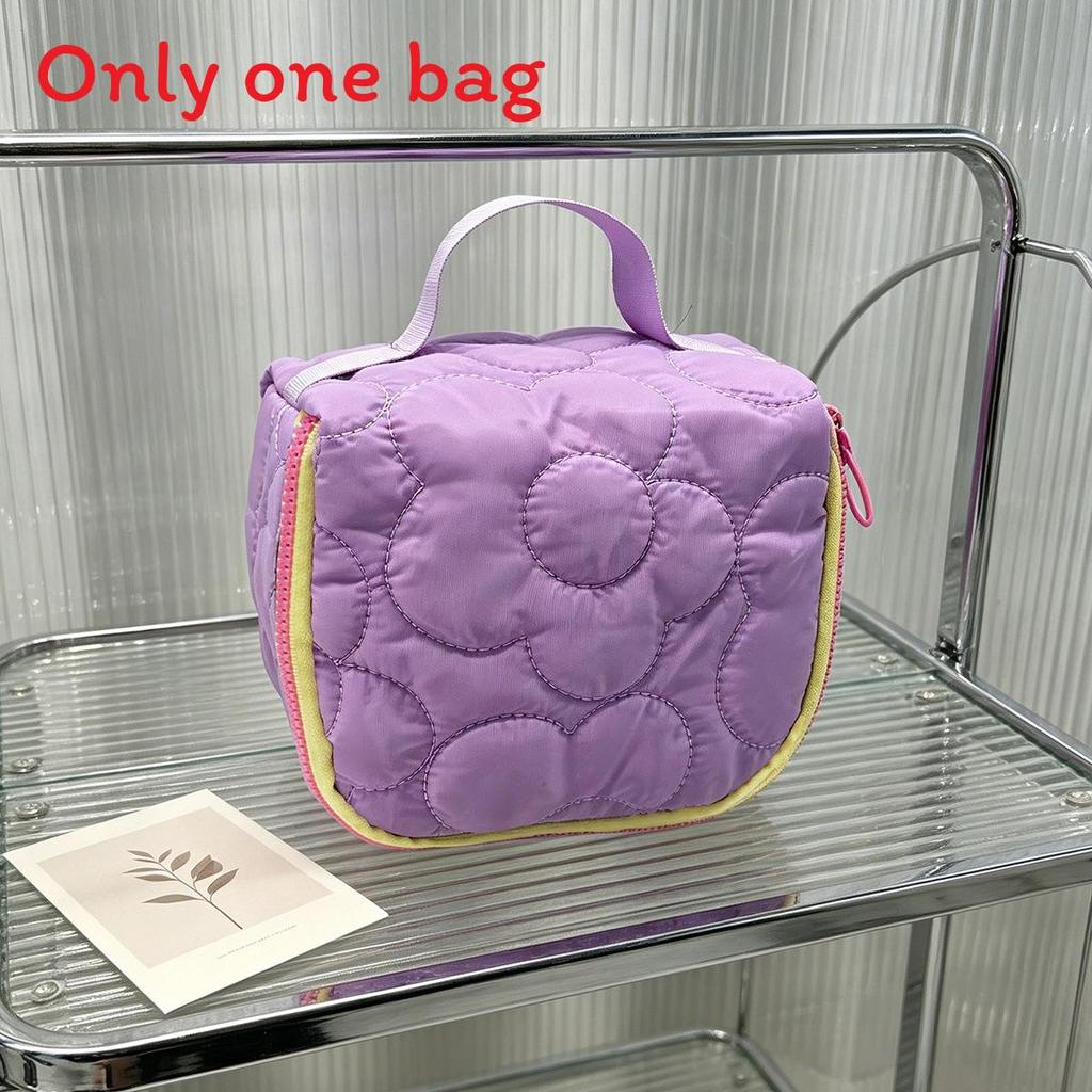 Stylish Heartshaped Cosmetic Organizer With Zipper Closure For Home Or Travel Use