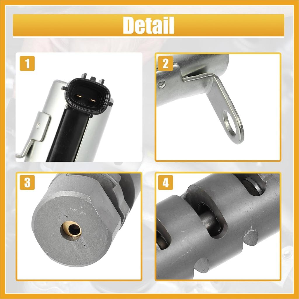 1 Pair Engine Variable Timing Oil Control Valve Solenoid 4884695AB 4884483AC for Dodge Caliber 2007-2011 for Dodge Avenger 2008-2014 Replacement