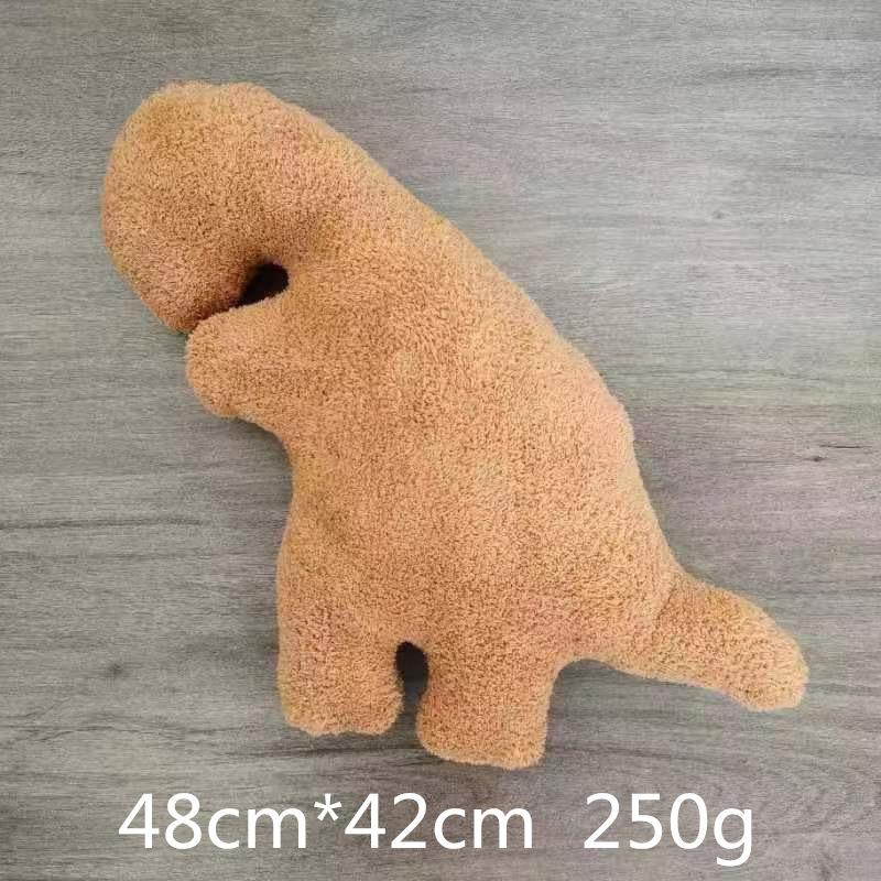 Dinosaur Chicken Nugget Doll Pillow Stegosaurus Tyrannosaurus Plush Toy