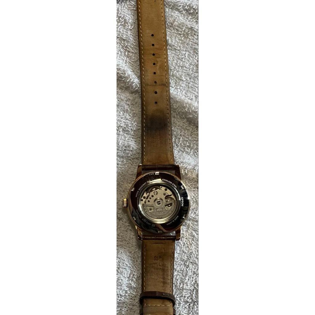 Used Orient] Sun and Moon automatic watch machine RN-AK0001S