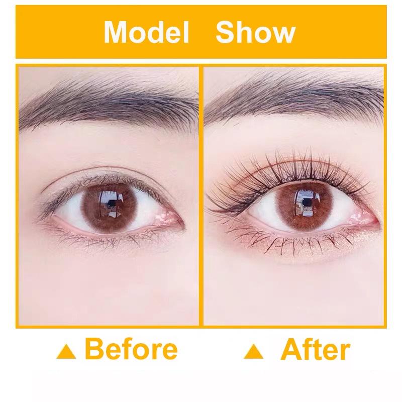 1 Box 10D 60Pcs  Scarecrow False Eyelash Extension Set  3D DIY False Eyelashe Fake Lashes
