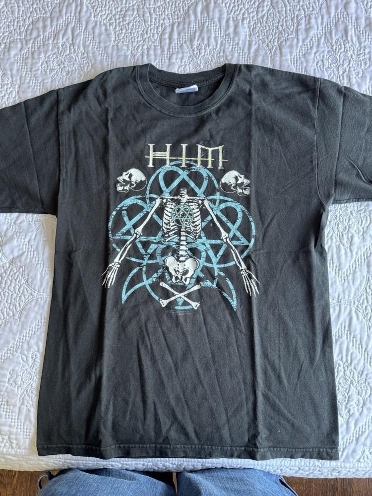 

Rare Him Band Cotton Black Shirt Unisex Concert S to 5XL EL672 Unisex T-Shirt L