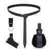 Adjustable Medieval Styles Belt Set Swords Sheath And Multiple Pockets Costume Accessories For Practical Storage Solution