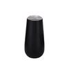 Boccale da birra per vino in acciaio inossidabile resistente al calore a forma di U da 180 ml con guscio d'uovo con coperchio resistente agli schizzi Design portatile ergonomico per bere facilmente