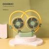 Portable Neck Fan for Lazy People, Convenient USB Charging Model, Small Personal Cooling Device for Men and Women Students, Ultra-Long Battery Life