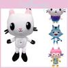 Gabby's Dollhouse Plush Cartoon Stuffed Cat Plushie Doll Kids Xmas Gifts
