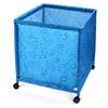 Swimming Pool Storage Box with 4 Swivel Casters Large Capacity Easy Assembly Storage Basket Swimming Balls Floats Toys Container