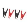 4Pcs Crocodile Clamps Good Conductivity Low Resistance Nickel Plated Crocodile Clips for Car School