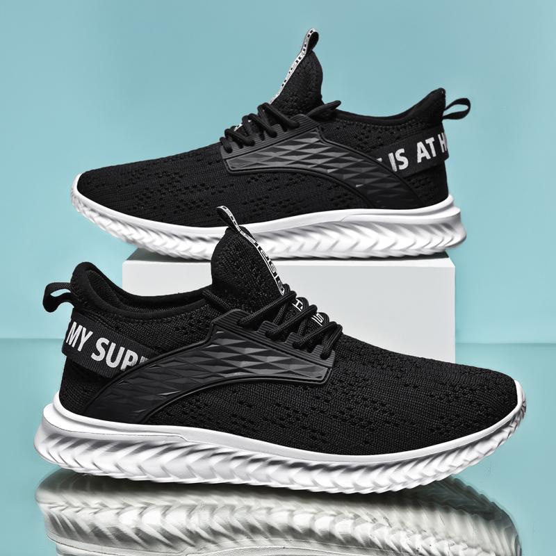 Tide Trend Męskie tenisowe sportowe buty do biegania Lekkie studenckie buty do chodzenia i joggingu Podróżne codzienne trampki