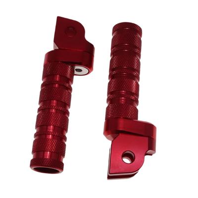 1 Pair of Motorcycle Foot Pegs Foot Rests Rest Pedal Sturdy Accessory Non Slip Foot Pedals for CB400 XJR400 XJR1200