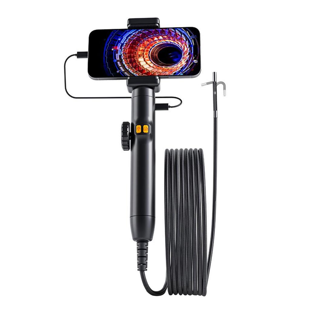 1080P Flexible Endoscope Camera Waterproof 360 Degree Articulating Borescope Camera with LED Endoscope Inspection Camera