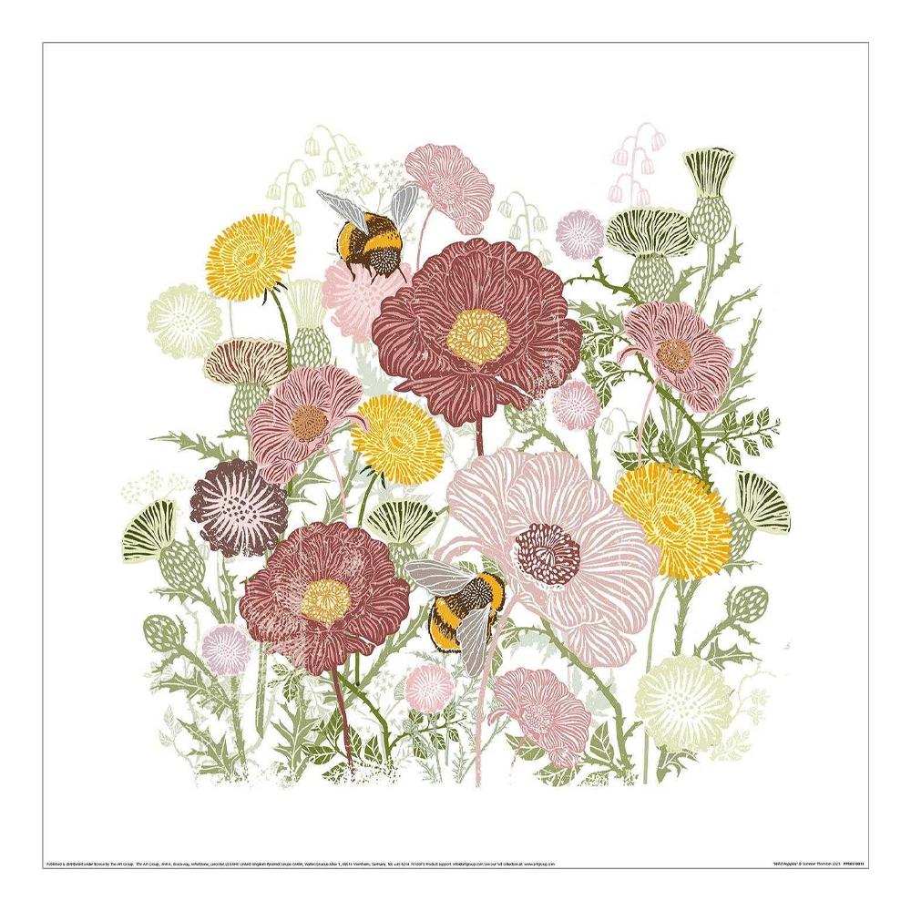 Summer Thornton Wild Poppies Print