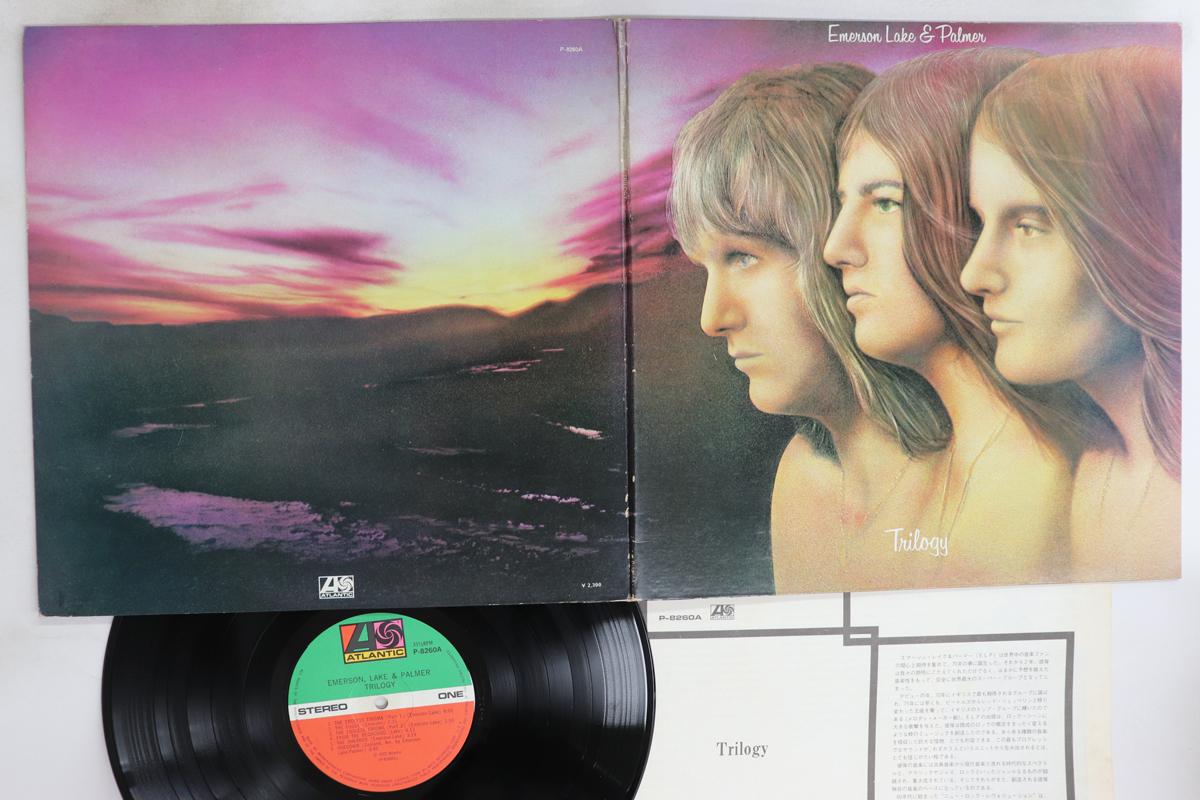 

LP Record EMERSON LAKE & PALMER - Trilogy P8260A ATLANTIC 1974 Japan Rock Used