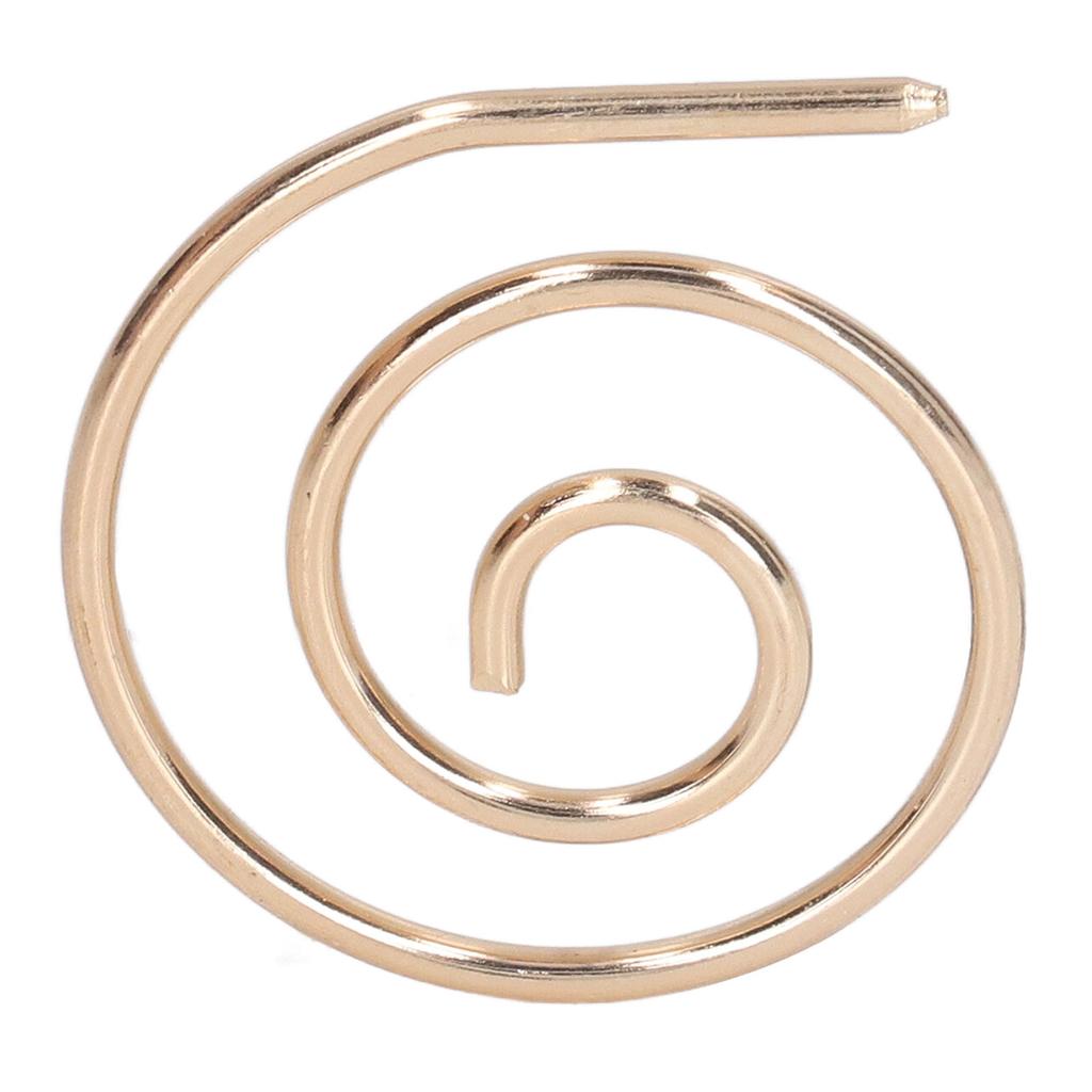 Agujas Circulares de Tejer en Espiral Acero Inoxidable Resistente a la Corrosión Punta Herramienta de Tejer para Tejedores