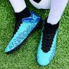 Herren-/Damen-Fußballschuhe Gummi Weiche Sohle Kurze Stollen Kunstrasen Jugendliche Kinder Fußballschuhe