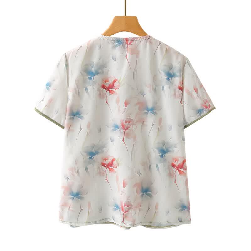 YUZHAOLIN Women's Elegant Summer Short Sleeve Two-Piece Set