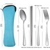 Portable Stainless Steel Cutlery Set