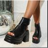 Sommer Fischmaul Offene Zehen Leichte Sexy Bankett High Heel Sandalen Modisch Neu Rutschfest Bequeme Damen Freizeitsandalen
